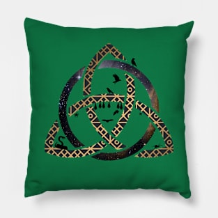 Halloween Celtic Knot Pillow