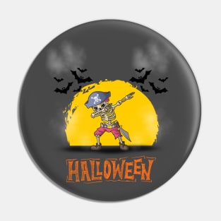 Dabbing Halloween Boys Skeleton Zombie Scary Pumpkin Mummy Pin