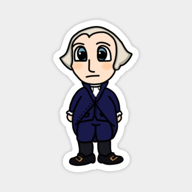 Chibi President George Washington Large Print George Washington Magnet Teepublic Tomorrow is the 1st which means thursday folks will be at parades, having picnics, a. chibi president george washington large print