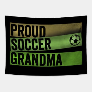 Proud Soccer Grandma Tapestry