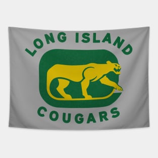 Defunct Long Island Cougars NAHL Hockey 1973 Tapestry