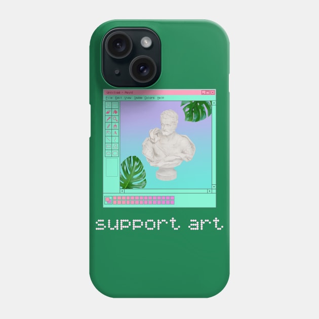 Support Art Phone Case by Family Heritage Gifts