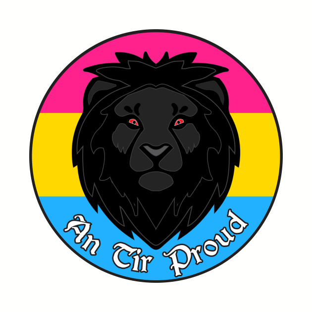 An Tir Pride - Pansexual - Populace Badge Style 2 by Yotebeth