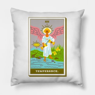 XIV - Temperance - Tarot Card Pillow