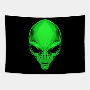 Alien Reptiliano Tapestry