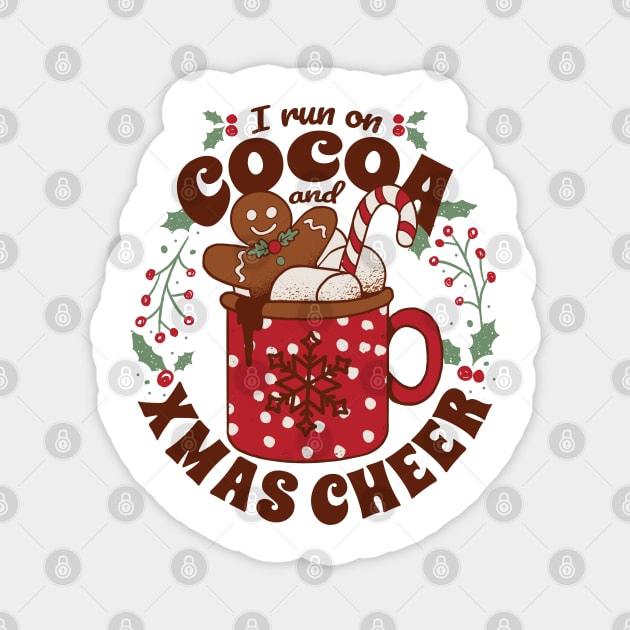 Cocoa Christmas Cheer Magnet by Life2LiveDesign