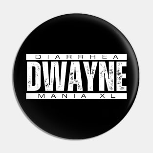 The Rock Funny Diarrhea Dwayne Merch WWE Dwayne The Rock Johnson Diarrhea Dwayne T-Shirt Cody Rhodes Wrestlemania XL Merch Pin