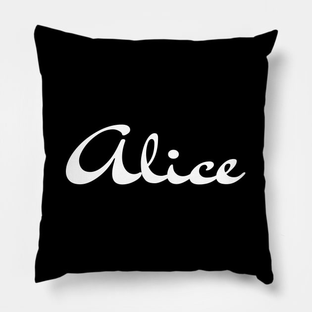 Alice Pillow by ProjectX23Red