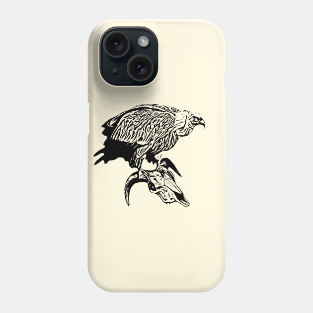 Vulture Phone Case by Guardi