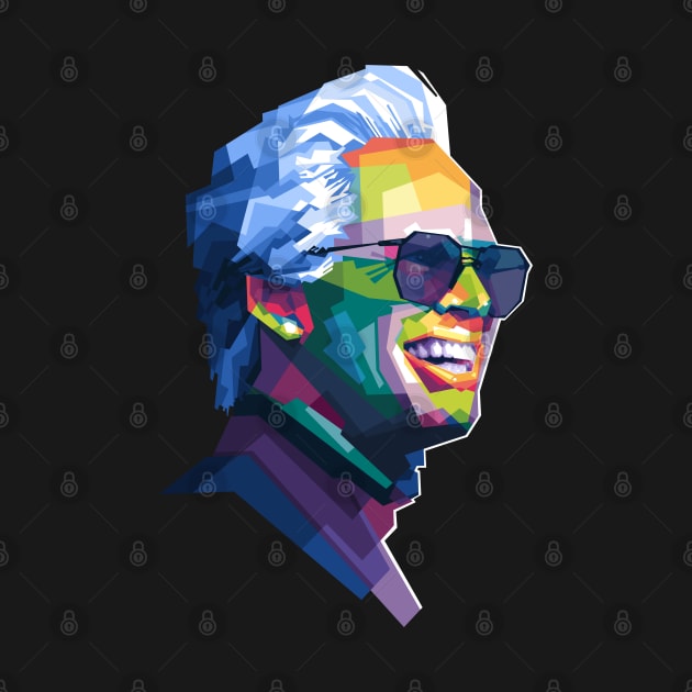 Baby Billy Freeman Pop Art WPAP by Alkahfsmart