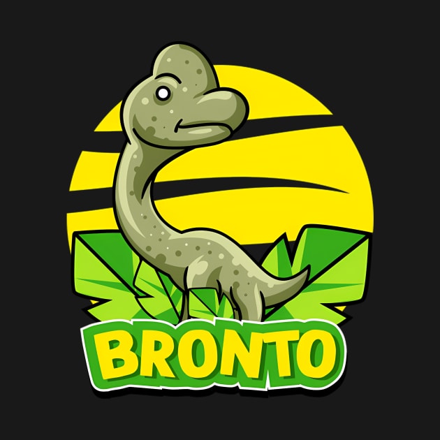 Cute Bronto by OrigamiOasis
