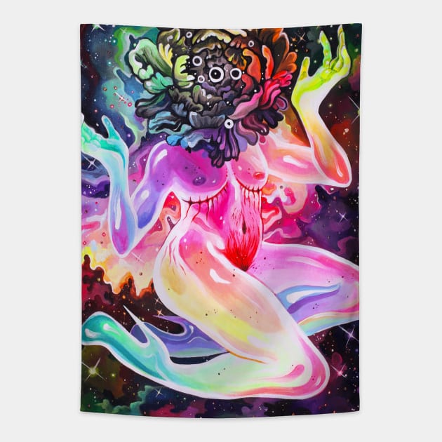 Transcendent Blossom Tapestry by Bethaliceart