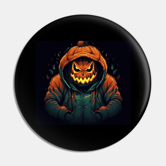 angry pumpkinman Pin by Maverick Media