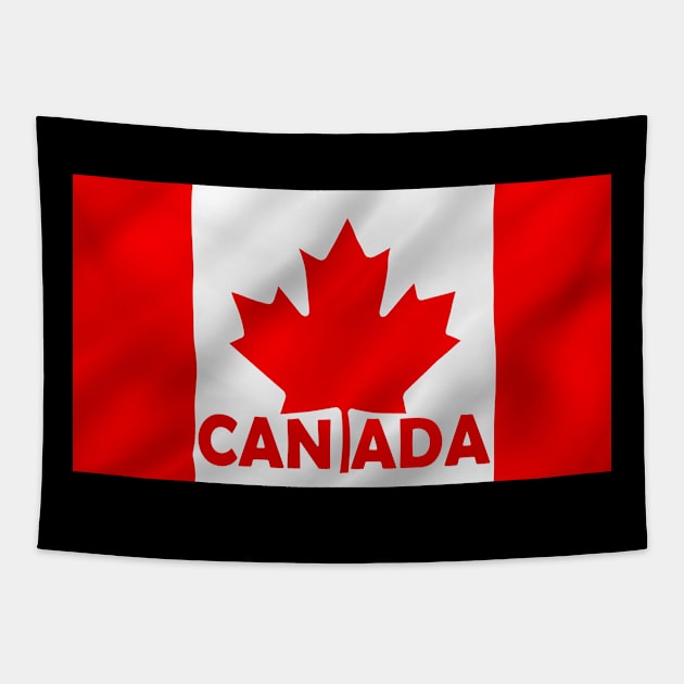 Canada Flag Day Tapestry by Shariss