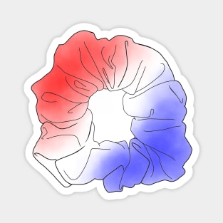 4th of July Scrunchie Magnet