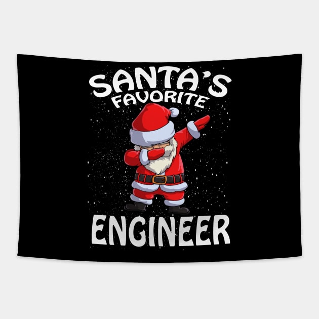 Santas Favorite Engineer Christmas Tapestry by intelus