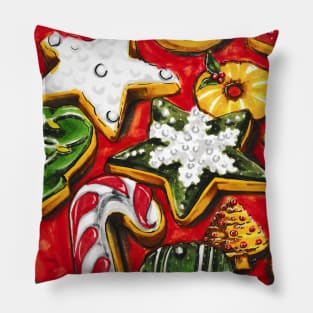 Christmas Cookies Pillow