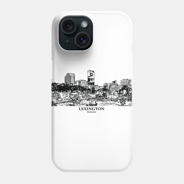 Lexington - Kentucky Phone Case by Lakeric