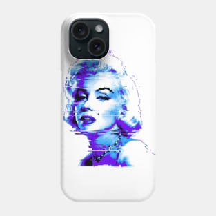 Marilyn Monroe (glitch) Phone Case