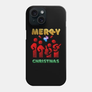 Rock band Christmas Phone Case