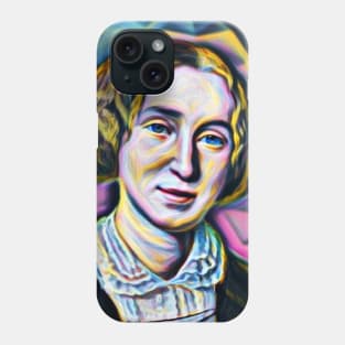 George Eliot Portrait | George Eliot Artwork 4 Phone Case