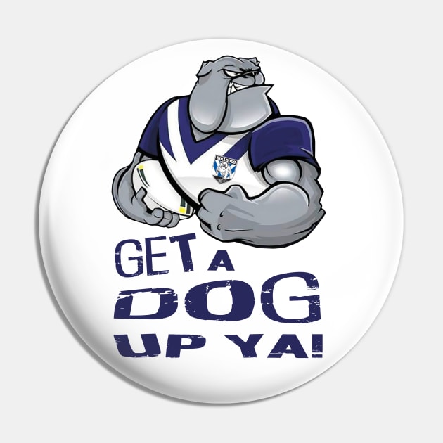 Canterbury Bulldogs - GET A DOG UP YA! Pin by OG Ballers