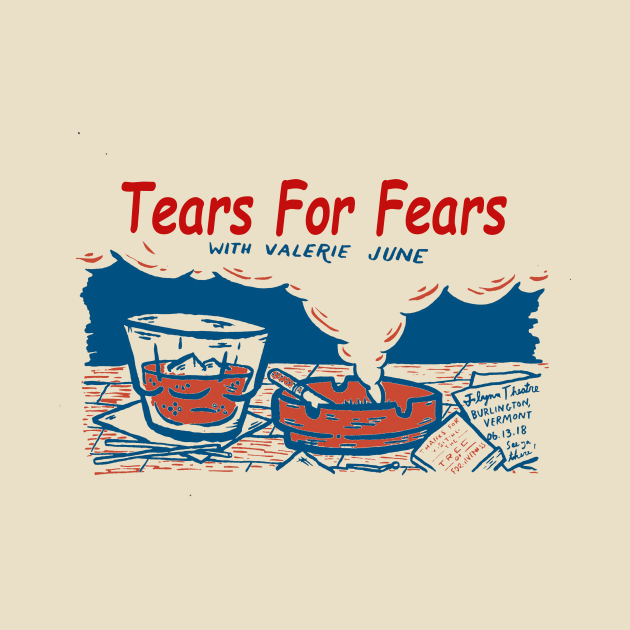 Tears For Fears vintage by Animal Paper Art
