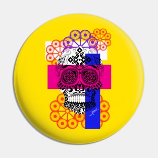 A death with a smile ecopop Pin