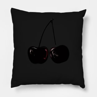 Dark Cherries II Pillow