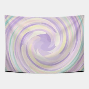 Swirl of Diamond Unicorn Dots Pattern Tapestry