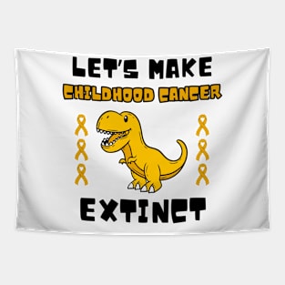 Childhood Cancer Extinct Dinosaur Dino Pediatrician Pedia Tapestry