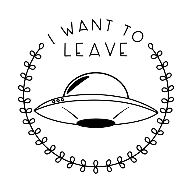 I Want to Leave (in Black) by Kimberly Sterling