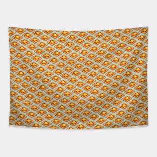 Waffle Pattern Tapestry