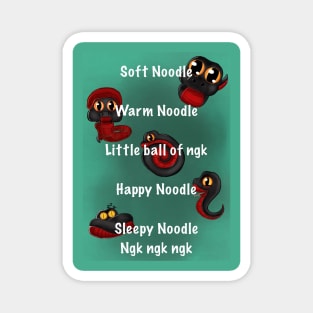Soft Noodle Magnet