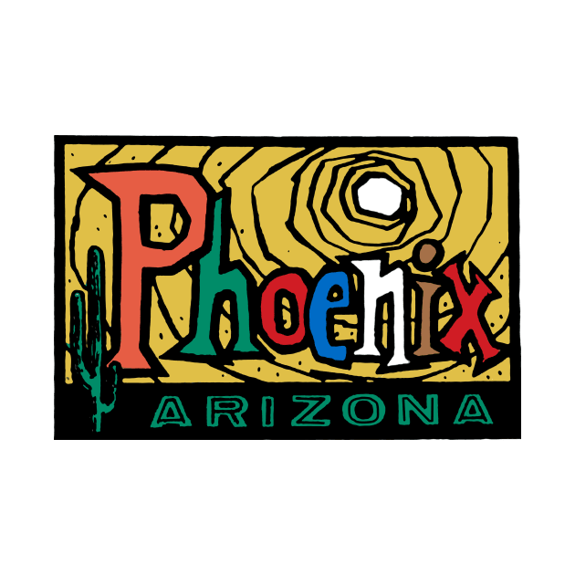 Phoenix, Arizona Vintage Style by zsonn