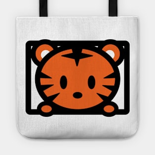 Tiger Box Bambu Brand Panda Cute Kawaii Anime Manga Animal Lion Tote