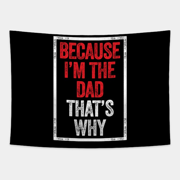 Dad Daddy Father Father's Day Tapestry by CreativeGiftShop