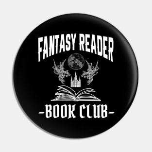 Fantasy Reader Book Club Pin