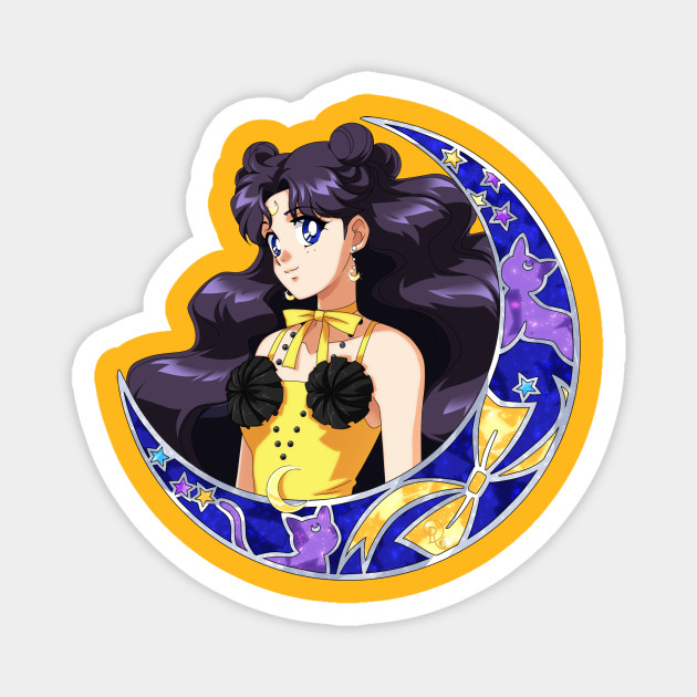 Human Luna Sailor Moon Aimant Teepublic Fr