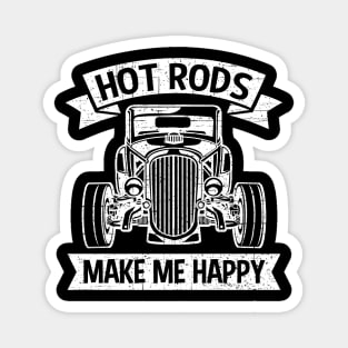 Hot Rod Vintage Car Magnet