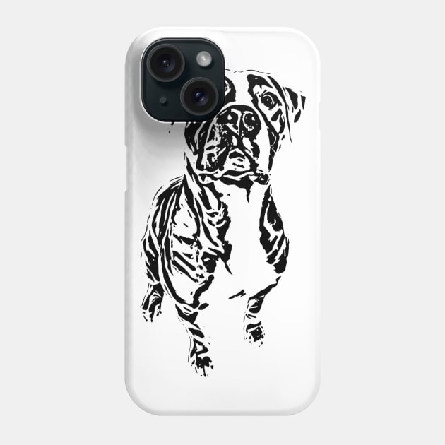 Mastiff Phone Case by Nimmersatt