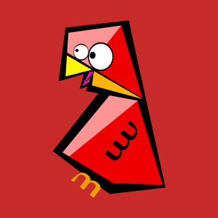 Red bird T-Shirt