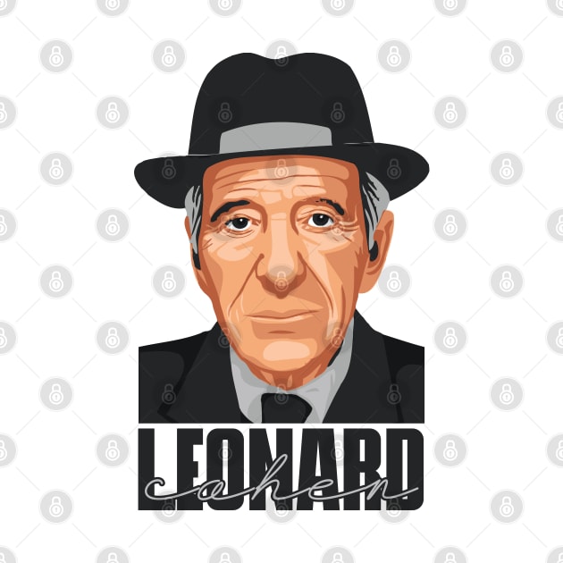 Leonard Cohen // Vintage Style by Trendsdk