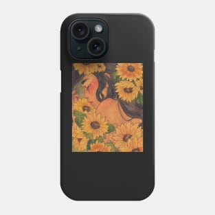 Sunflower Glow Phone Case