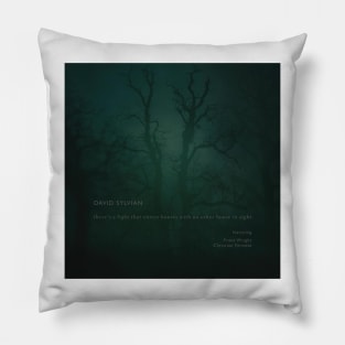 David Sylvian Theres A Light That Enters Houses With No Other House In Sig Pillow