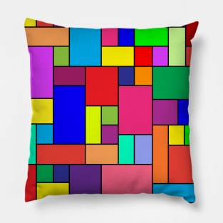 Coloured blocks Pillow