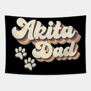 Akita Dad Gift For Lovers of Dogs Tapestry