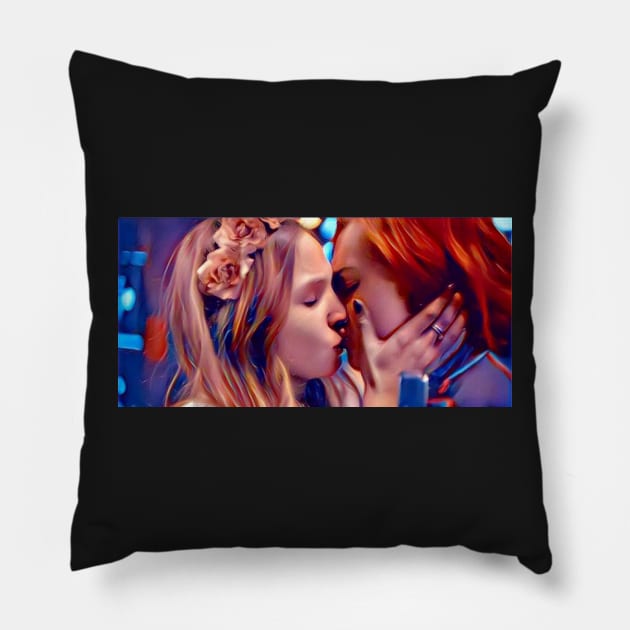 Wayhaught Kiss Gonenonna Fait Pillow by NotMeMyPanic