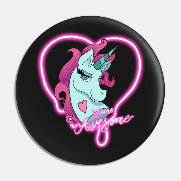 Pony Head Pin by Iblue