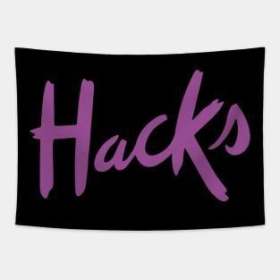 Hacks HBOMax Original Logo purple Tapestry